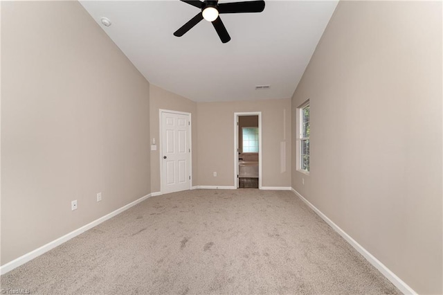 512 Guilford Ave, High Point, NC 27262 - carpeted spare room with a ceiling fan and baseboards