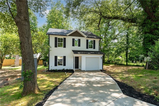 512 Guilford Ave, High Point, NC 27262 - view of front of house featuring concrete driveway and an attached garage