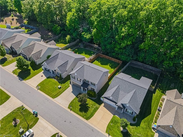 4548 River Gate Dr, Clemmons, NC 27012 - aerial perspective of suburban area