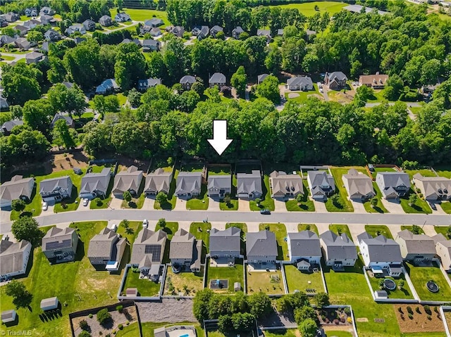 4548 River Gate Dr, Clemmons, NC 27012 - aerial perspective of suburban area
