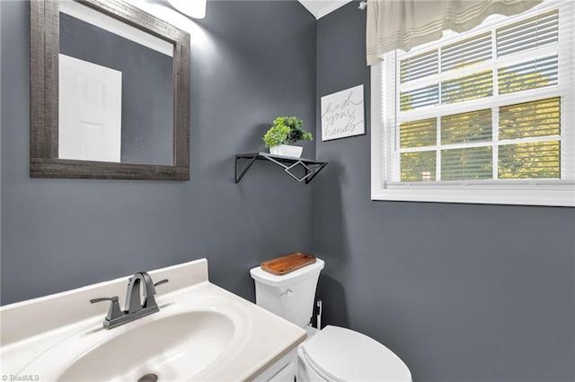 6937 US Highway 158, Stokesdale, NC 27357 - half bathroom with toilet and vanity
