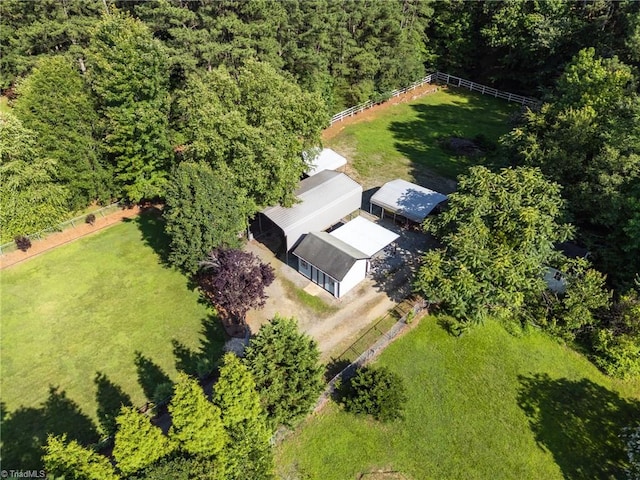 6937 US Highway 158, Stokesdale, NC 27357 - view of subject property with a forest