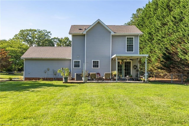 6937 US Highway 158, Stokesdale, NC 27357 - rear view of property with a patio area