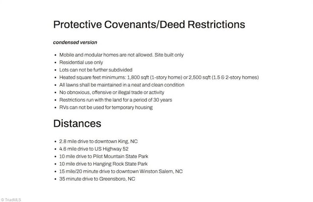 730-1 Mountain View Rd, King, NC 27021