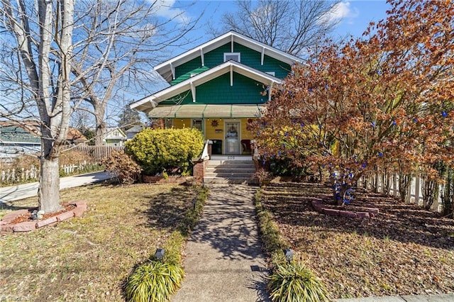 view of front of house