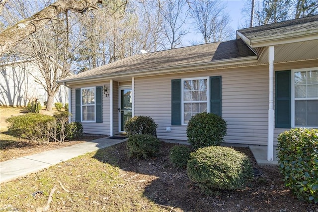 view of ranch-style house