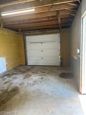 502 Eighth St, Mebane, NC 27302 - view of garage