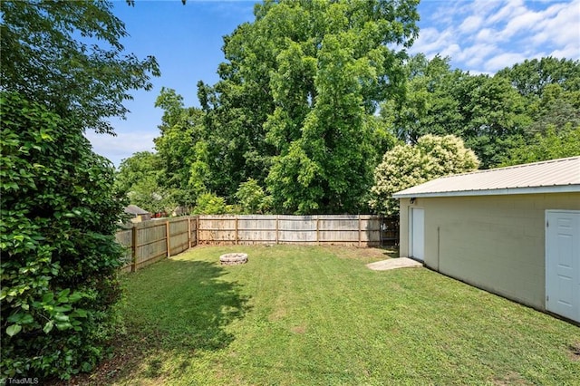 502 Eighth St, Mebane, NC 27302 - view of fenced backyard
