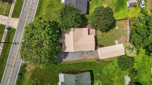 502 Eighth St, Mebane, NC 27302 - bird's eye view