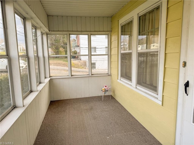 1610 S Main St, Mount Airy, NC 27030 - view of unfurnished sunroom