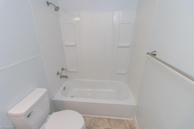 bathroom with  shower combination and toilet