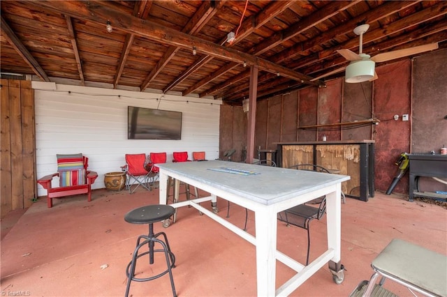 view of patio / terrace with outdoor dining space