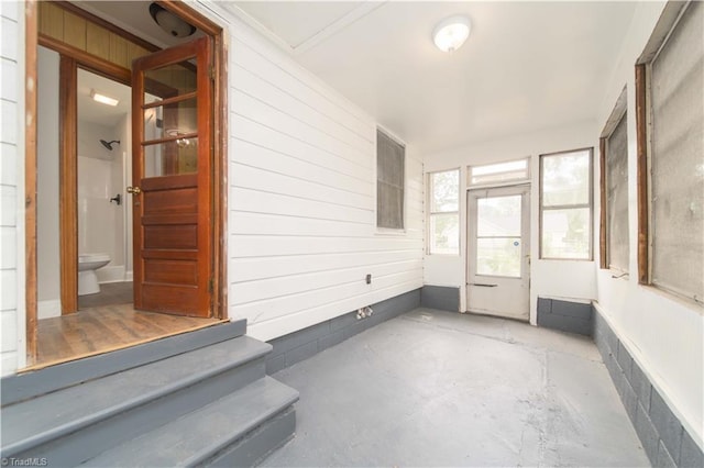 4065 Leo St, Winston-Salem, NC 27105 - view of unfurnished sunroom