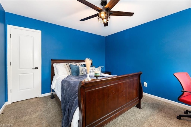 2711 Chari Park Ln, Walkertown, NC 27051 - bedroom with carpet and baseboards