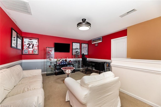 2711 Chari Park Ln, Walkertown, NC 27051 - view of carpeted living area
