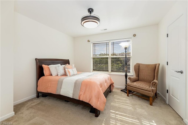 2711 Chari Park Ln, Walkertown, NC 27051 - bedroom featuring light carpet and baseboards