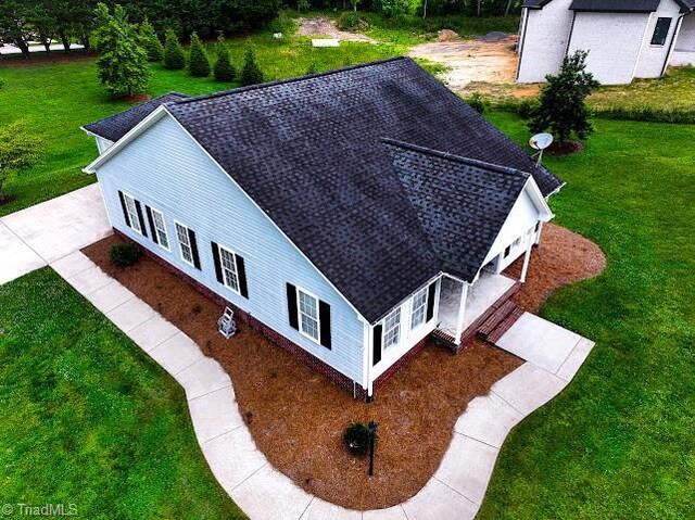 525 Bennett St, Mount Airy, NC 27030 - view from above of property