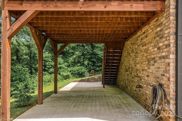 845 Montgomery Ct, Walnut Cove, NC 27052 - view of patio / terrace