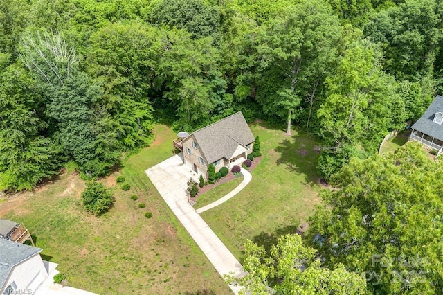 845 Montgomery Ct, Walnut Cove, NC 27052 - view from above of property
