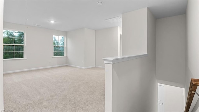 233 Lisa Ln, Winston-Salem, NC 27107 - empty room with light carpet, baseboards, and recessed lighting