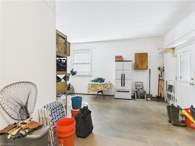 4208 Aberdare Dr, High Point, NC 27265 - view of garage