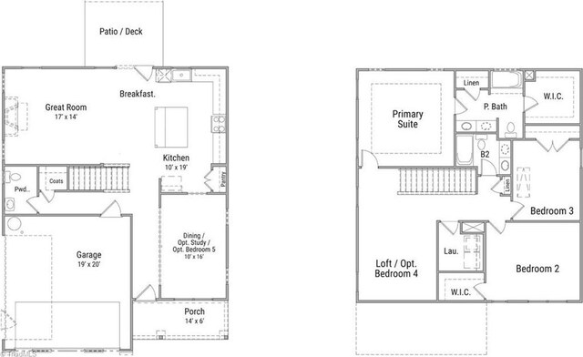 4095 Stallion St Lot 19, High Point, NC 27262 - floor plan / room layout