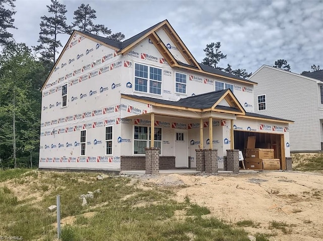 4095 Stallion St Lot 19, High Point, NC 27262 - property under construction with a garage