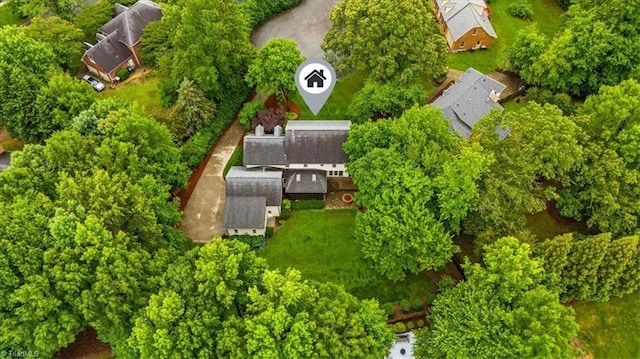 6 Yardarm Ct, Greensboro, NC 27455 - aerial view