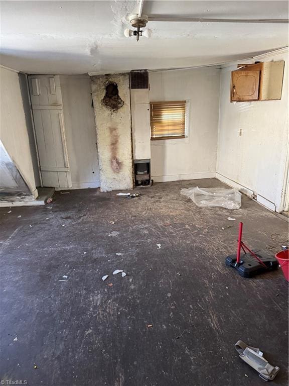 view of unfurnished living room