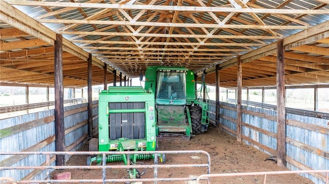 view of stable