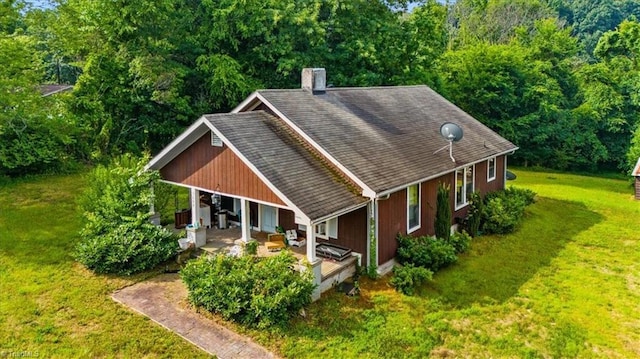 3608 Bernie Rd, Climax, NC 27233 - view of subject property featuring a heavily wooded area