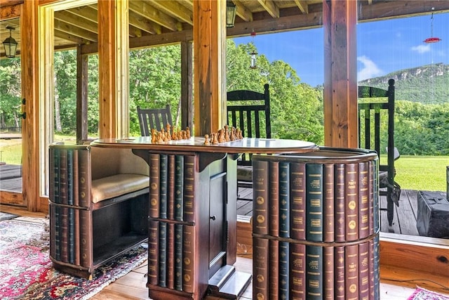 1215 Single Tree Rd, Westfield, NC 27016 - view of sunroom / solarium