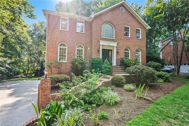 view of colonial house