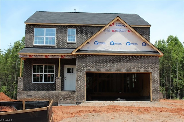 1425 Reading Ct Unit 78Kl, Burlington, NC 27217 - unfinished property featuring brick siding, a garage, crawl space, and a shingled roof