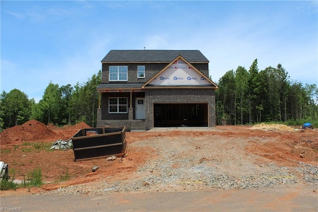 1425 Reading Ct Unit 78Kl, Burlington, NC 27217 - unfinished property featuring brick siding and a garage
