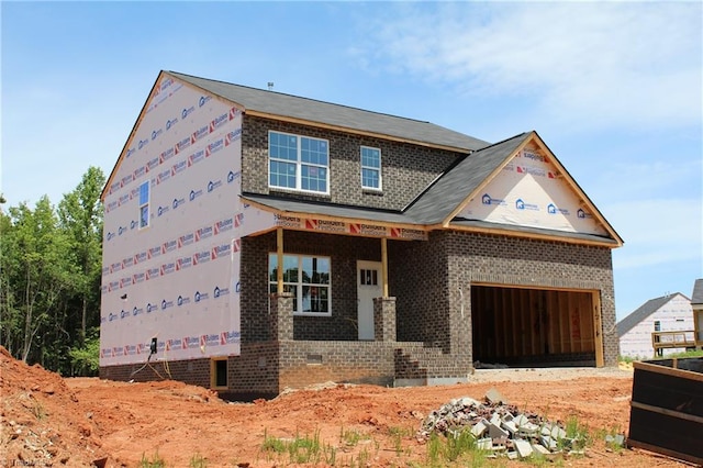 1425 Reading Ct Unit 78Kl, Burlington, NC 27217 - unfinished property with crawl space, brick siding, and an attached garage