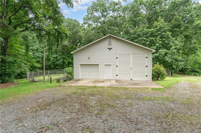 657 Spring St, Walnut Cove, NC 27052 - view of detached garage