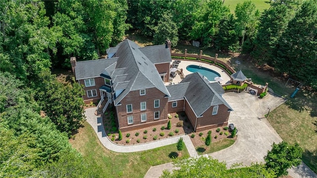 3940 Beechridge Rd, Winston-Salem, NC 27106 - view of subject property with a pool