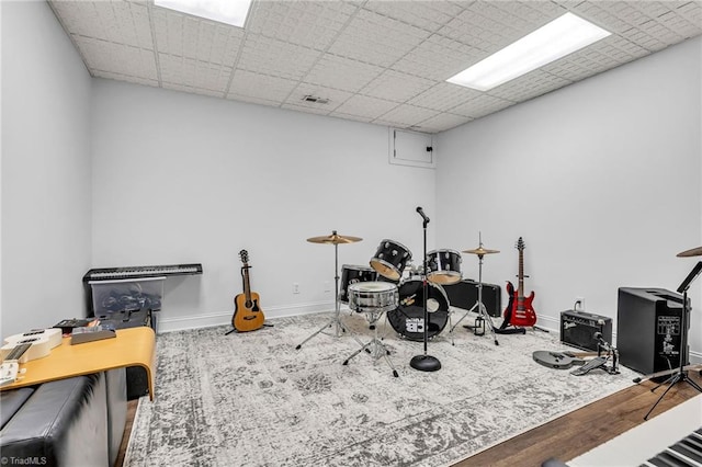 3940 Beechridge Rd, Winston-Salem, NC 27106 - rec room featuring baseboards