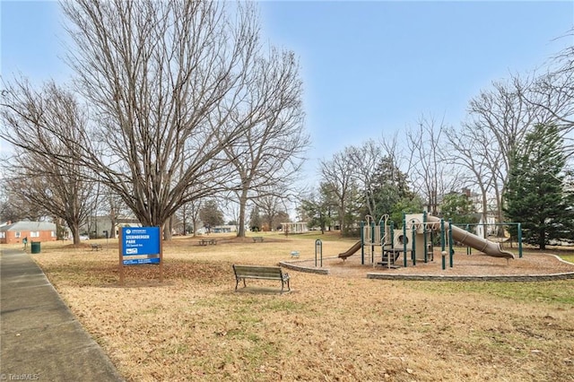 view of playground