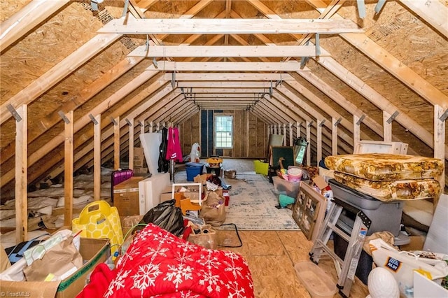 214 Mining Ridge Church Rd, Elkin, NC 28621 - view of unfinished attic