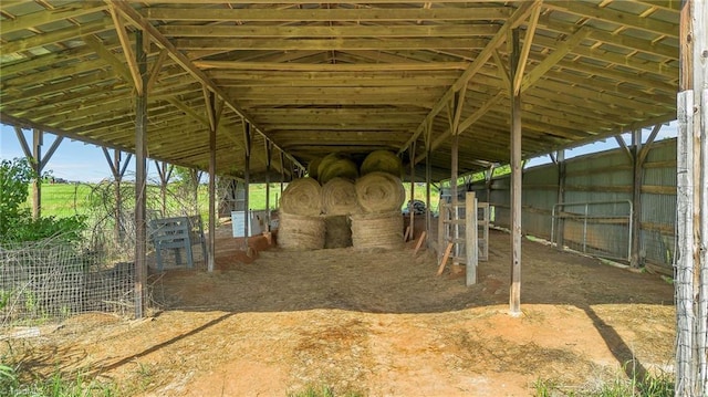 214 Mining Ridge Church Rd, Elkin, NC 28621 - view of stable