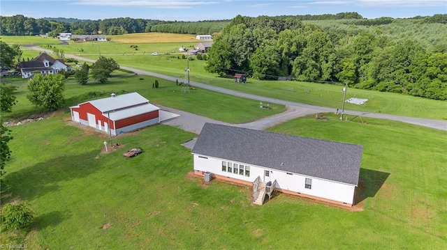 214 Mining Ridge Church Rd, Elkin, NC 28621 - view from above of property featuring a forest