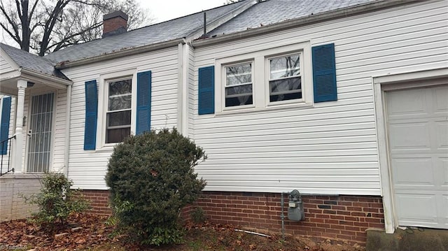 516 Hamilton St, Eden, NC 27288 - view of home's exterior featuring a chimney