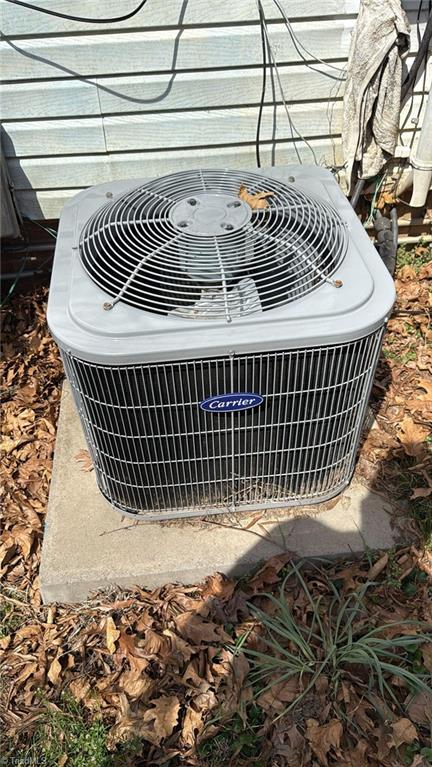 516 Hamilton St, Eden, NC 27288 - exterior view of cooling unit