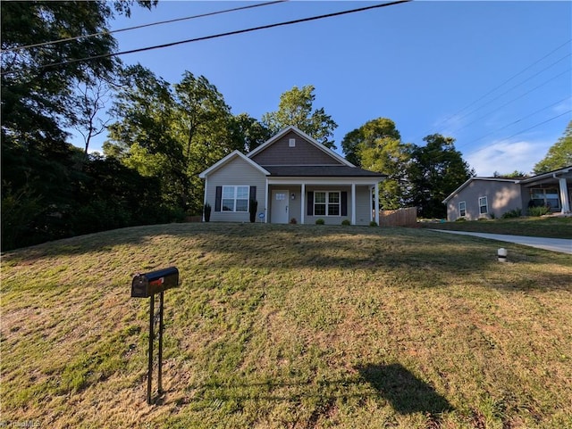 137 Harding St, Mocksville, NC 27028 - view of front of property featuring a porch