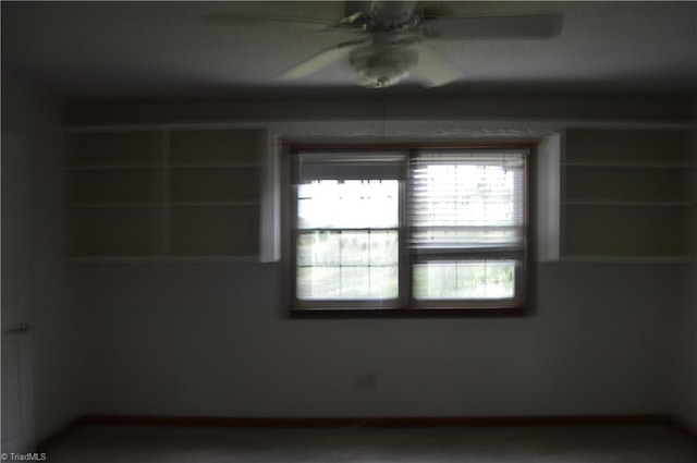 117 Ridgecrest Dr, Mount Airy, NC 27030 - unfurnished room with a ceiling fan and a wealth of natural light