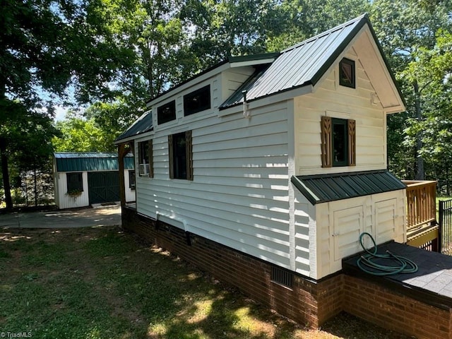 view of side of home