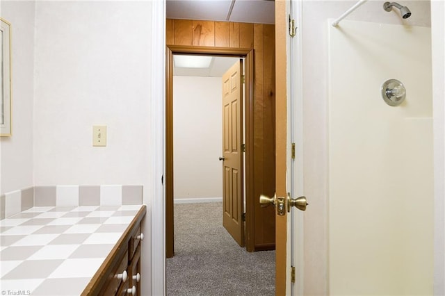 102 Shawnee Cir, Lexington, NC 27295 - hall with carpet flooring