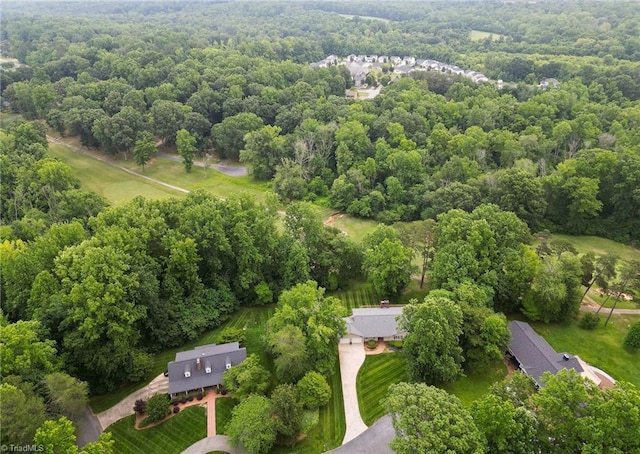 102 Shawnee Cir, Lexington, NC 27295 - bird's eye view of a forest